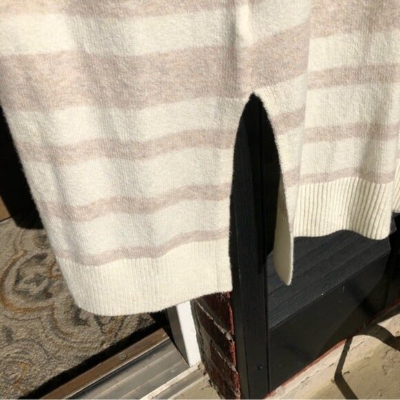 London Kaye Cotton Blend Knit Open Front Long Cardigan Sweater Duster XS - Picture 6 of 6